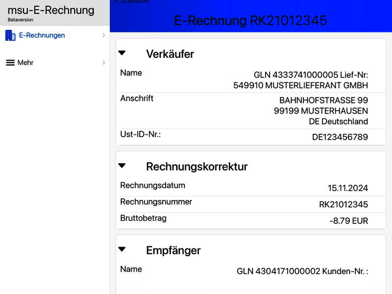 msuApps: msu-E-Rechnung - Beratung 0303438290